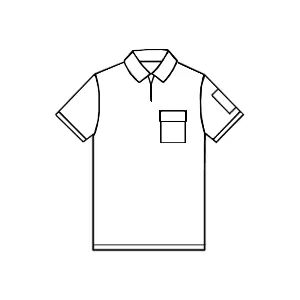 Kadın Scrubs Üst Polo Yaka Fermuarlı