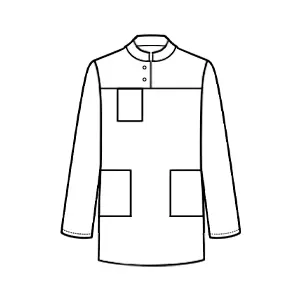 Tesettür Scrubs Üst