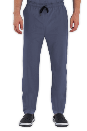LAME Uniform Erkek Scrubs Pantolon – Açık Gri