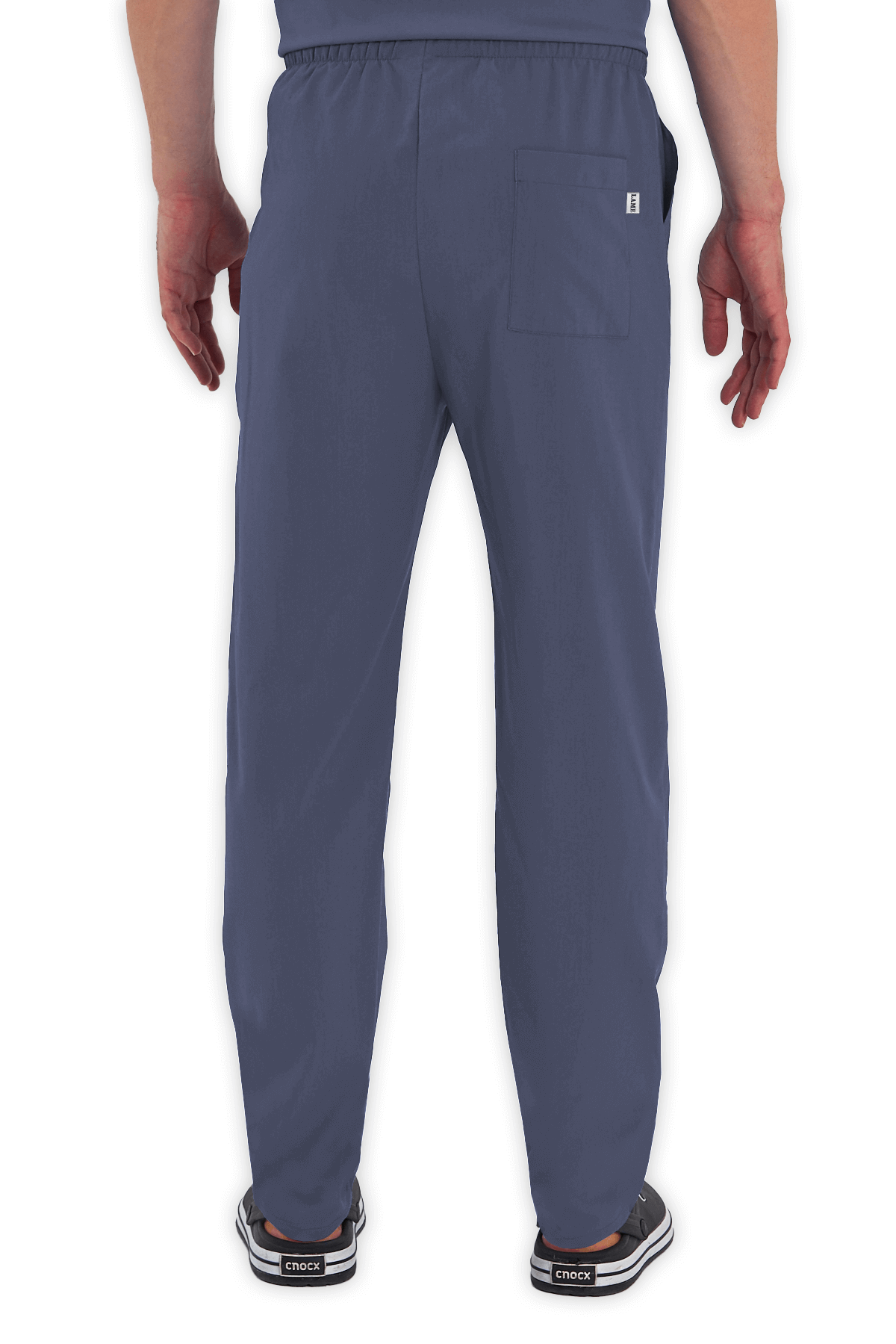 LAME Uniform Erkek Scrubs Pantolon – Açık Gri