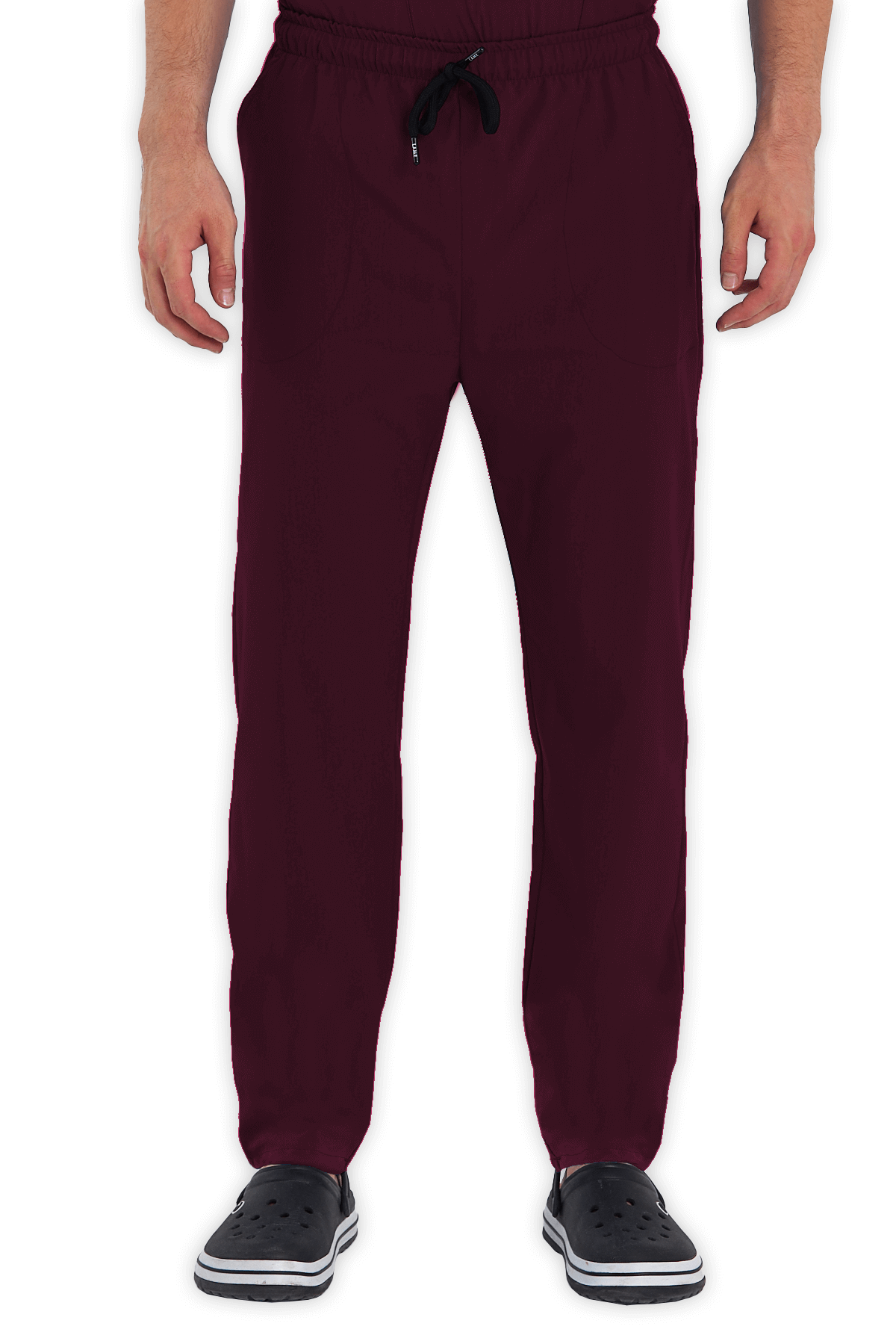 LAME Uniform Erkek Scrubs Takım – Bordo