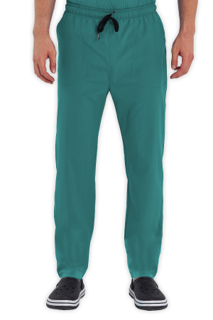 LAME Uniform Erkek Scrubs Pantolon – Cerrahi Yeşil