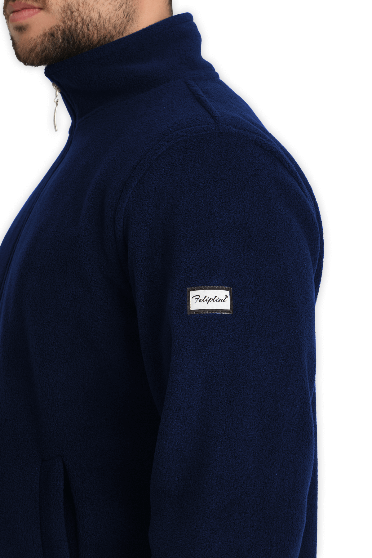 LAME Uniform Erkek Polar Ceket – Lacivert