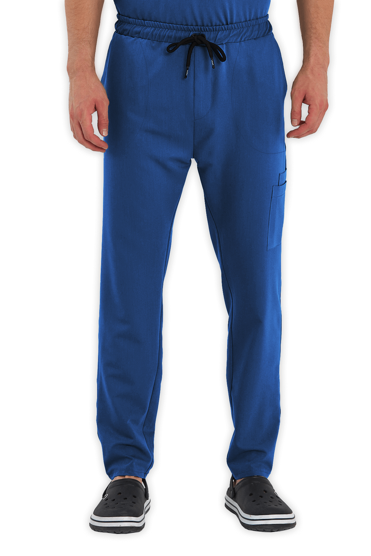 LAME Uniform Erkek Scrubs Pantolon Kargo Cepli – Petrol Mavisi