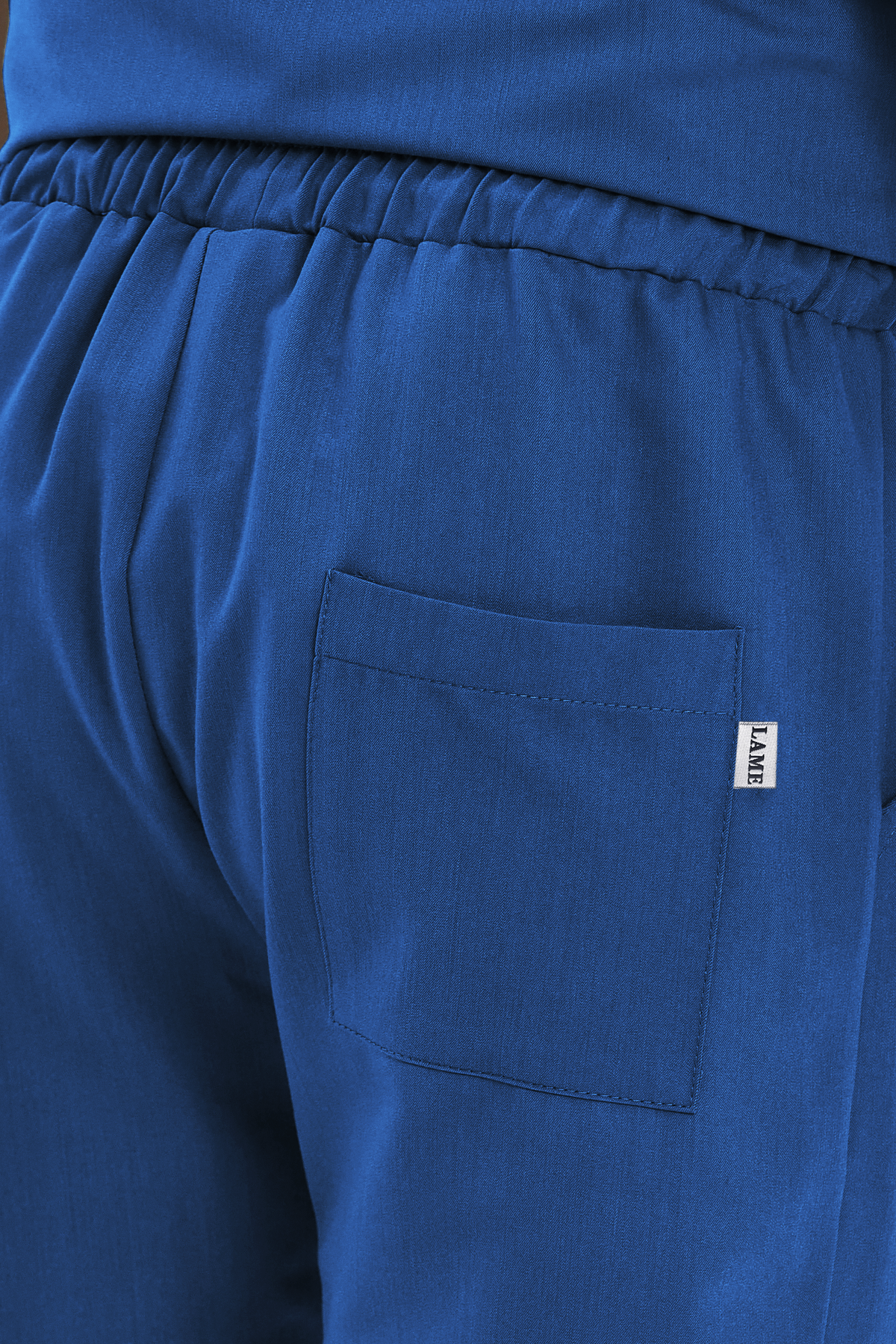 LAME Uniform Erkek Scrubs Pantolon Kargo Cepli – Petrol Mavisi