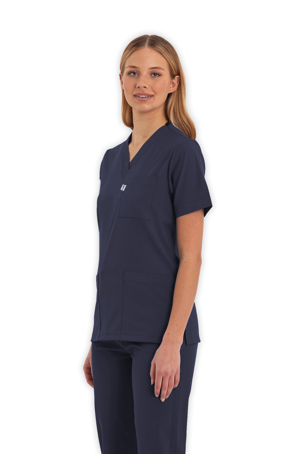 LAME Uniform Kadın Scrubs Üst – Antrasit