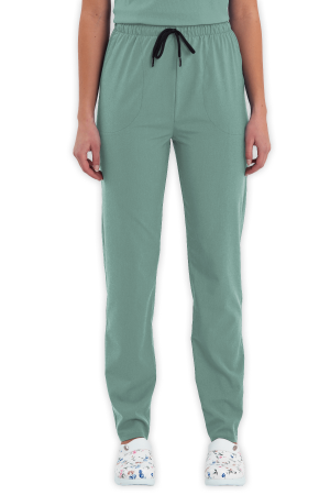 LAME Uniform Kadın Scrubs Pantolon – Mint Yeşili
