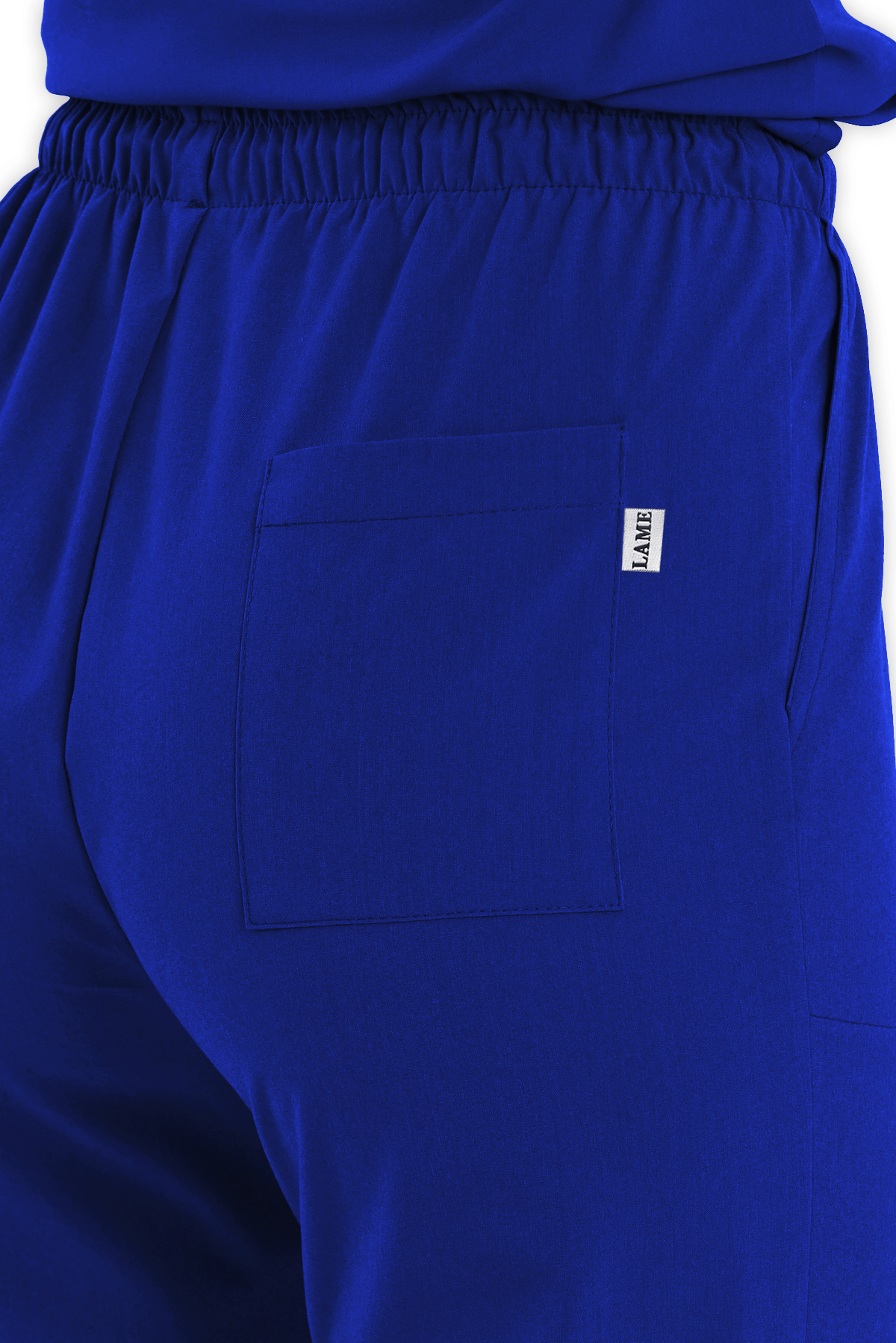 LAME Uniform Kadın Scrubs Pantolon – Saks Mavisi