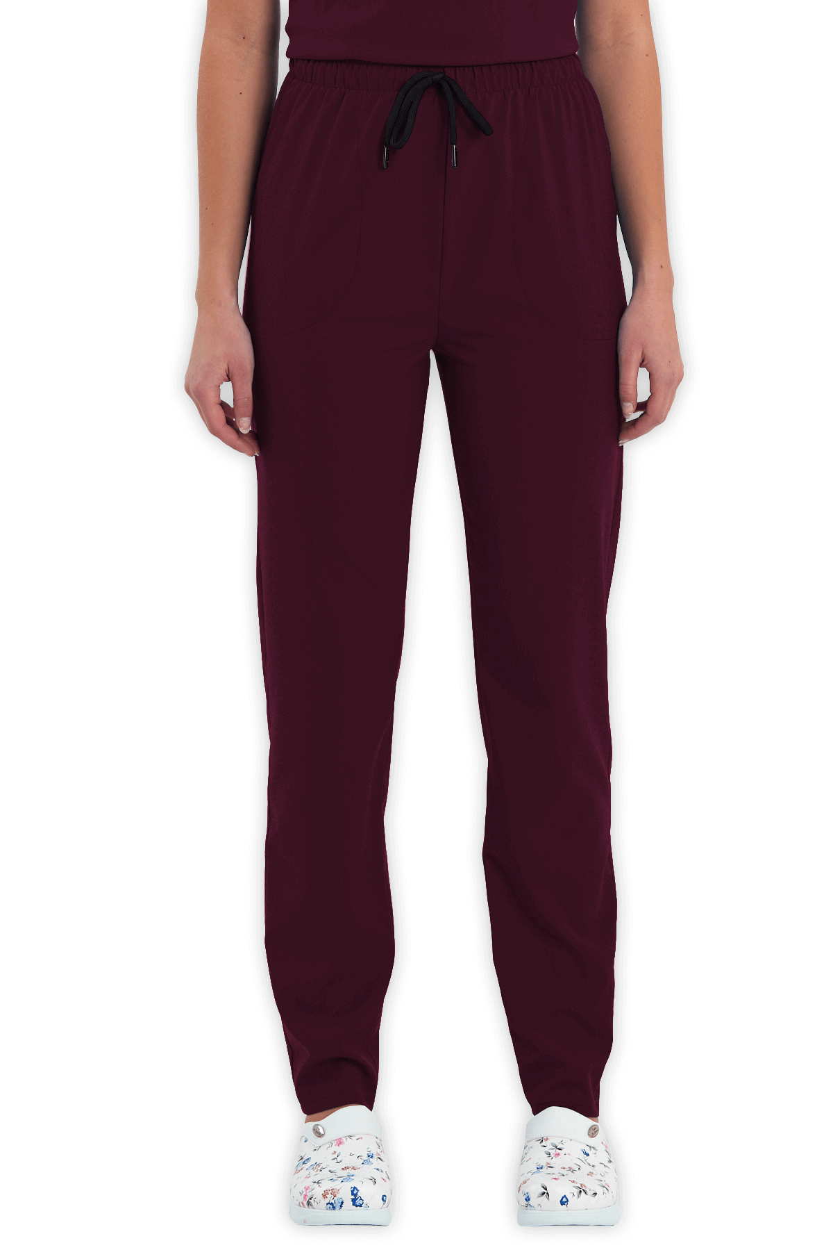 LAME Uniform Tesettür Scrubs Takım – Bordo