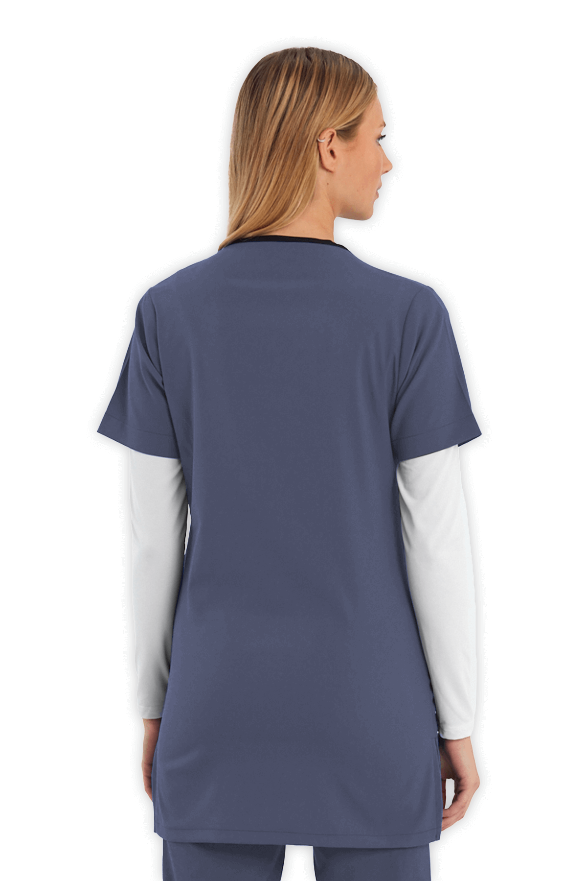 LAME Uniform Tunik Scrubs Takım – Açık Gri